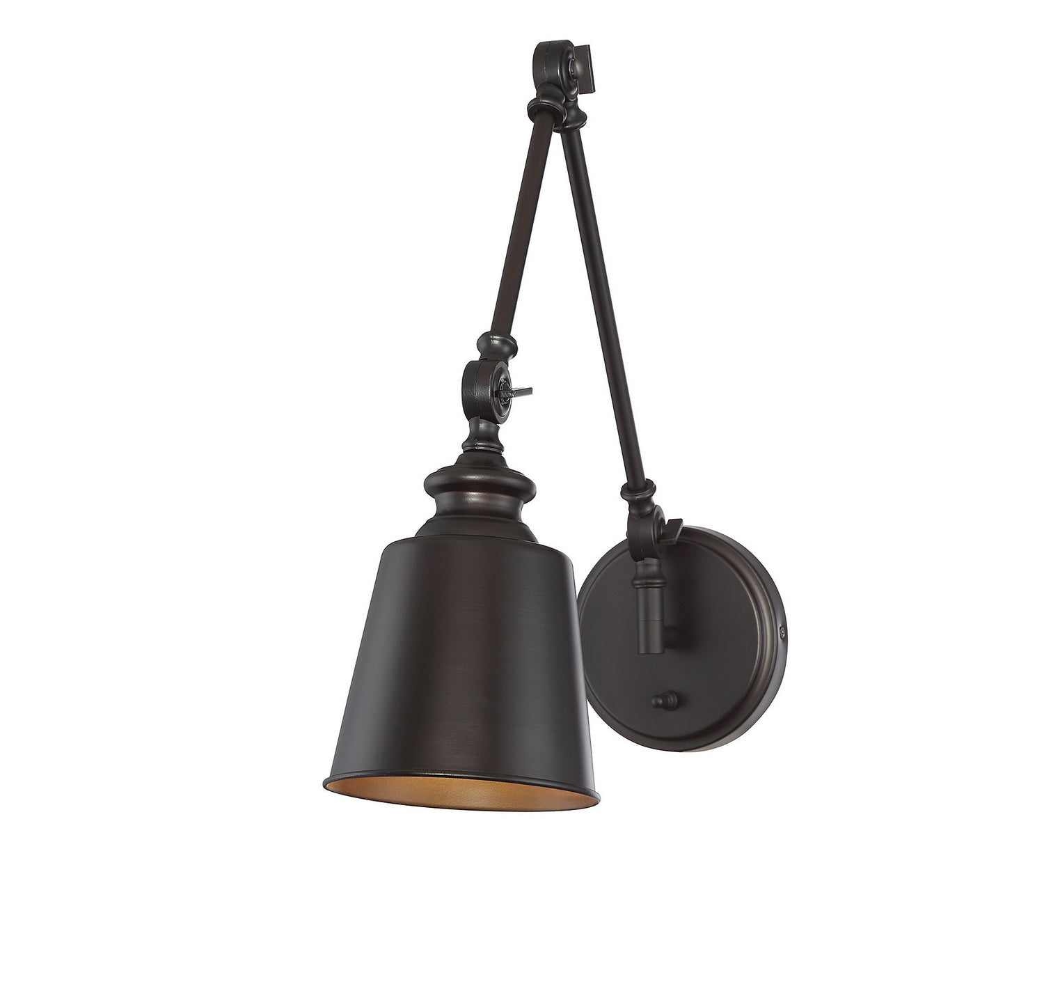 Meridian M90089ORB One Light Wall Sconce (Set of 2) in Oil Rubbed Bronze