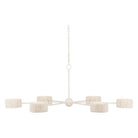 Currey and Company - 9000-0865 - Six Light Chandelier - Monreale - White