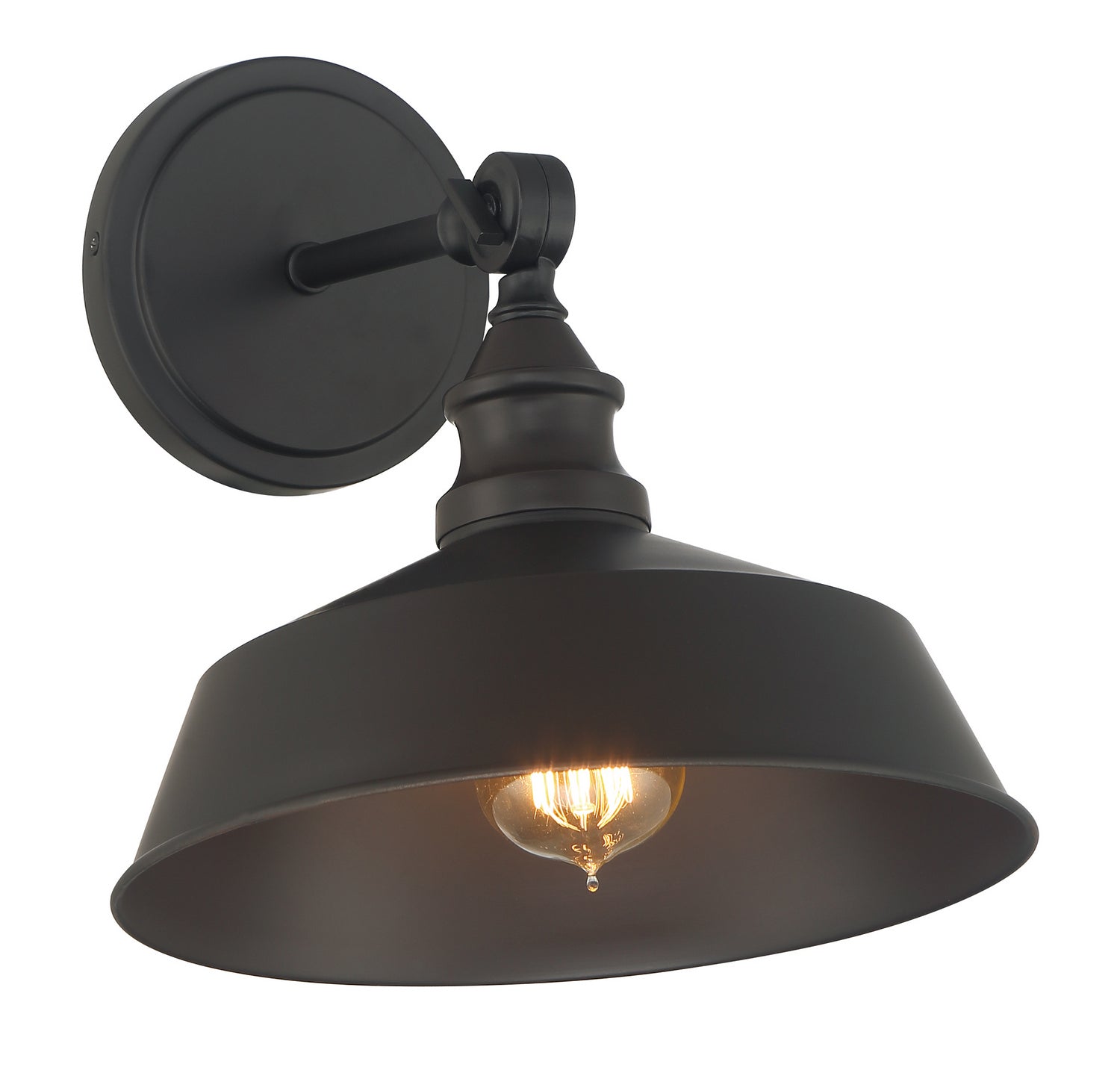 Meridian M90090ORB One Light Wall Sconce in Oil Rubbed Bronze