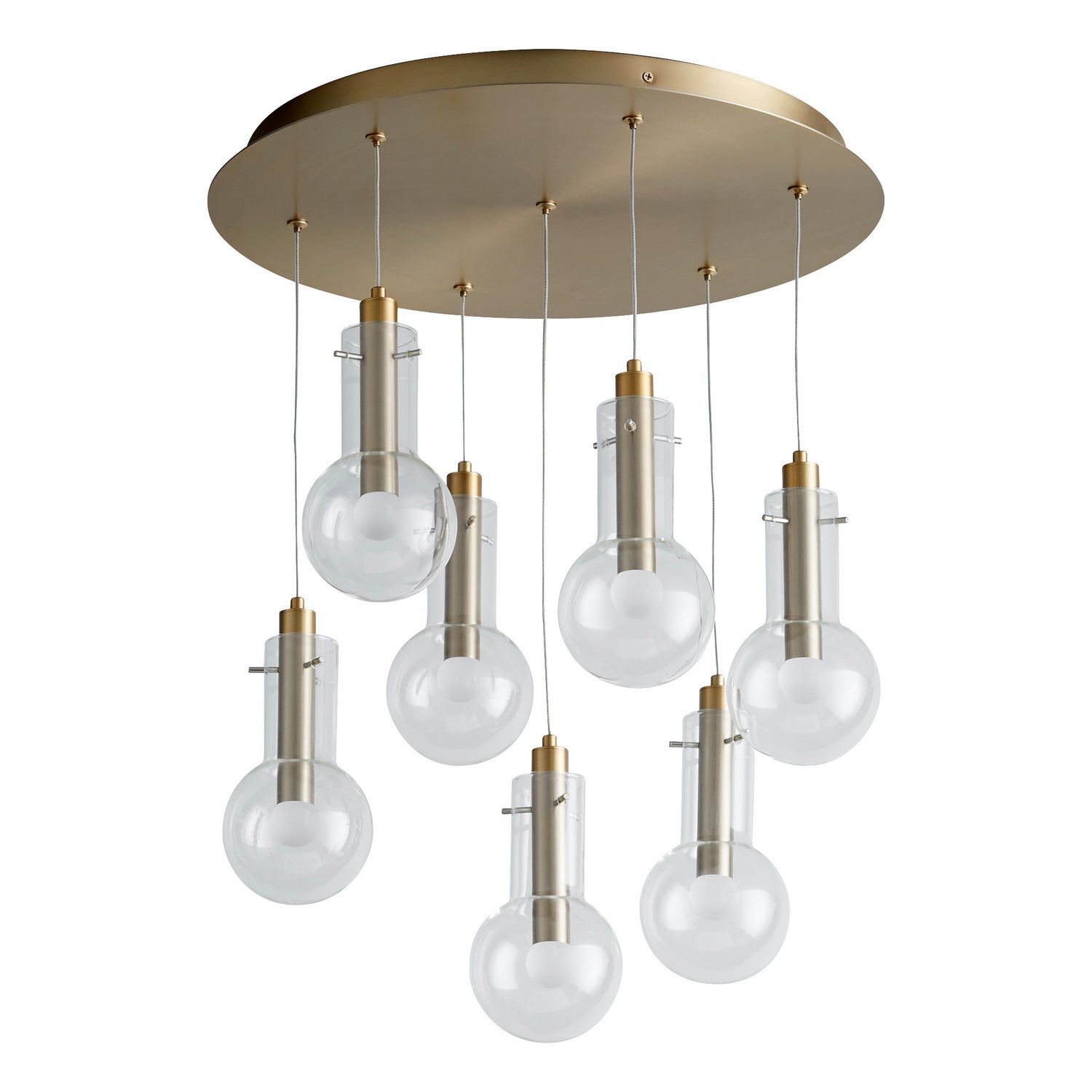 Cyan Canada - 11396 - LED Pendant - Primo - Aged Brass