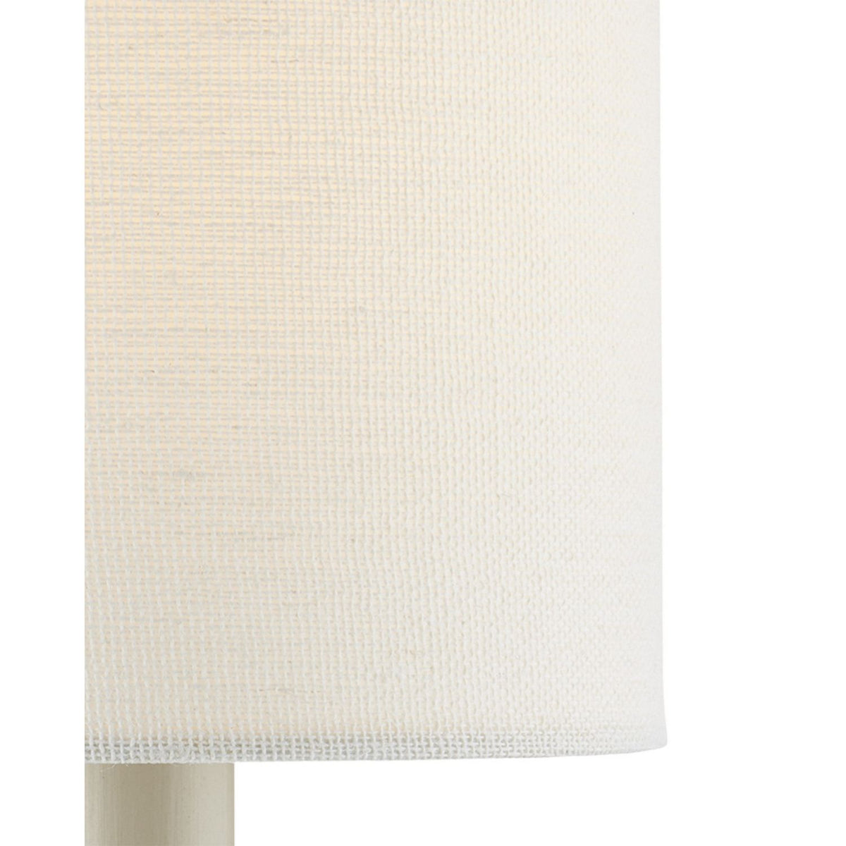 Currey and Company 0900-0023 Off-White Fine Grasscloth Chandelier Shade in Off-White