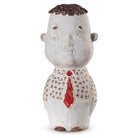 Currey and Company - 1200-0565 - Businessman - Successful - White/Brown/Red