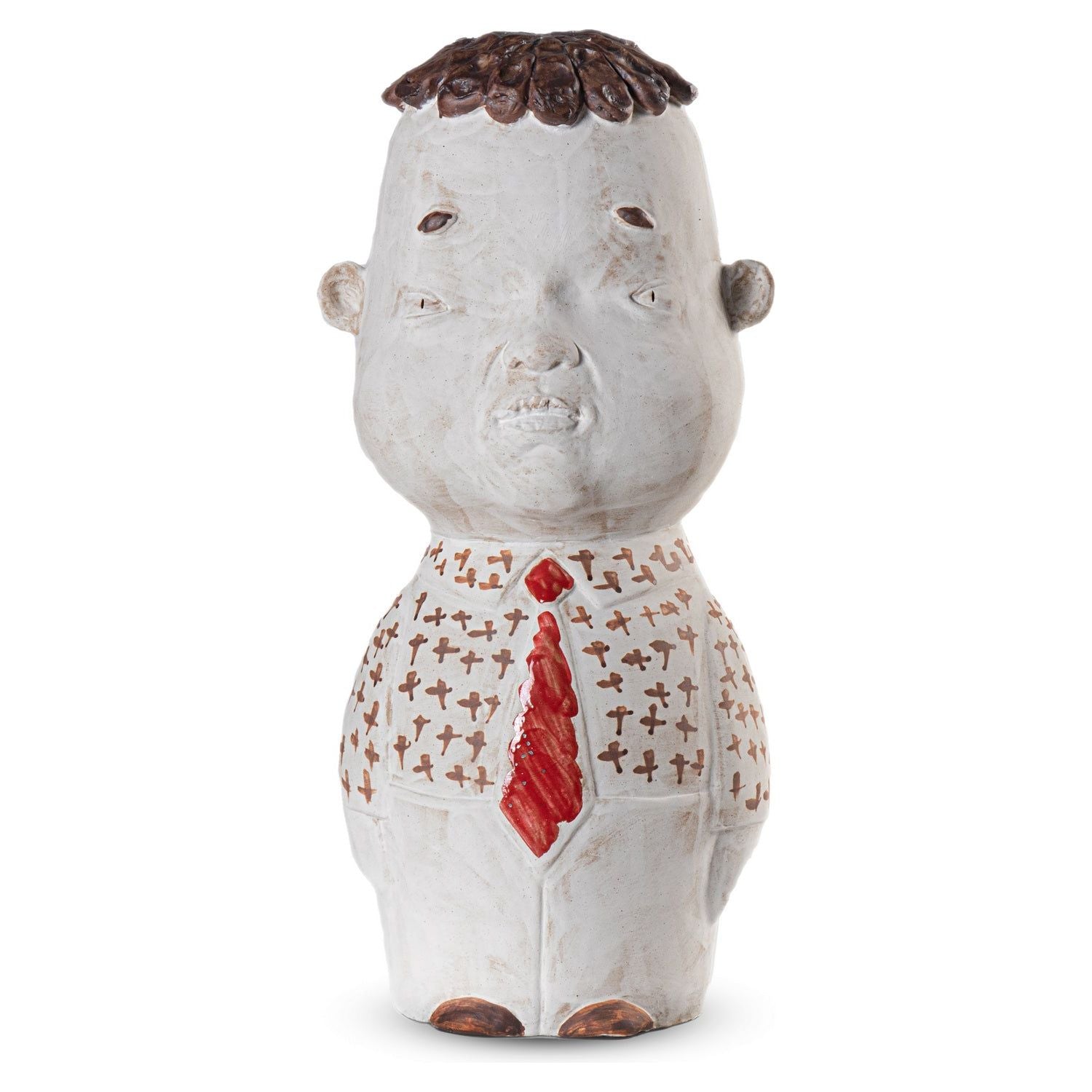 Currey and Company - 1200-0565 - Businessman - Successful - White/Brown/Red