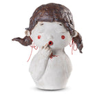 Currey and Company - 1200-0602 - Businesswoman - Successful - White/Brown/Red