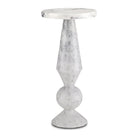 Currey and Company - 3000-0223 - Accent Table - Quince - White