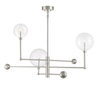 Meridian M100100BN LED Chandelier in Brushed Nickel