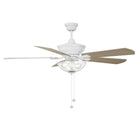 Meridian M2026WHRV 52" Outdoor Ceiling Fan in White