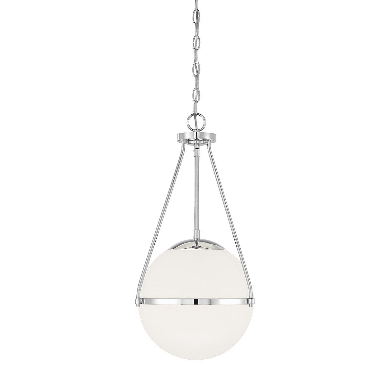 Meridian M7025CH One Light Pendant in Chrome