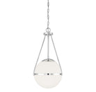 Meridian M7025CH One Light Pendant in Chrome