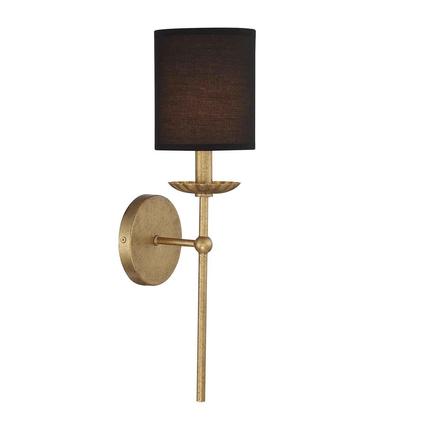 Meridian M90079TG One Light Wall Sconce in True Gold