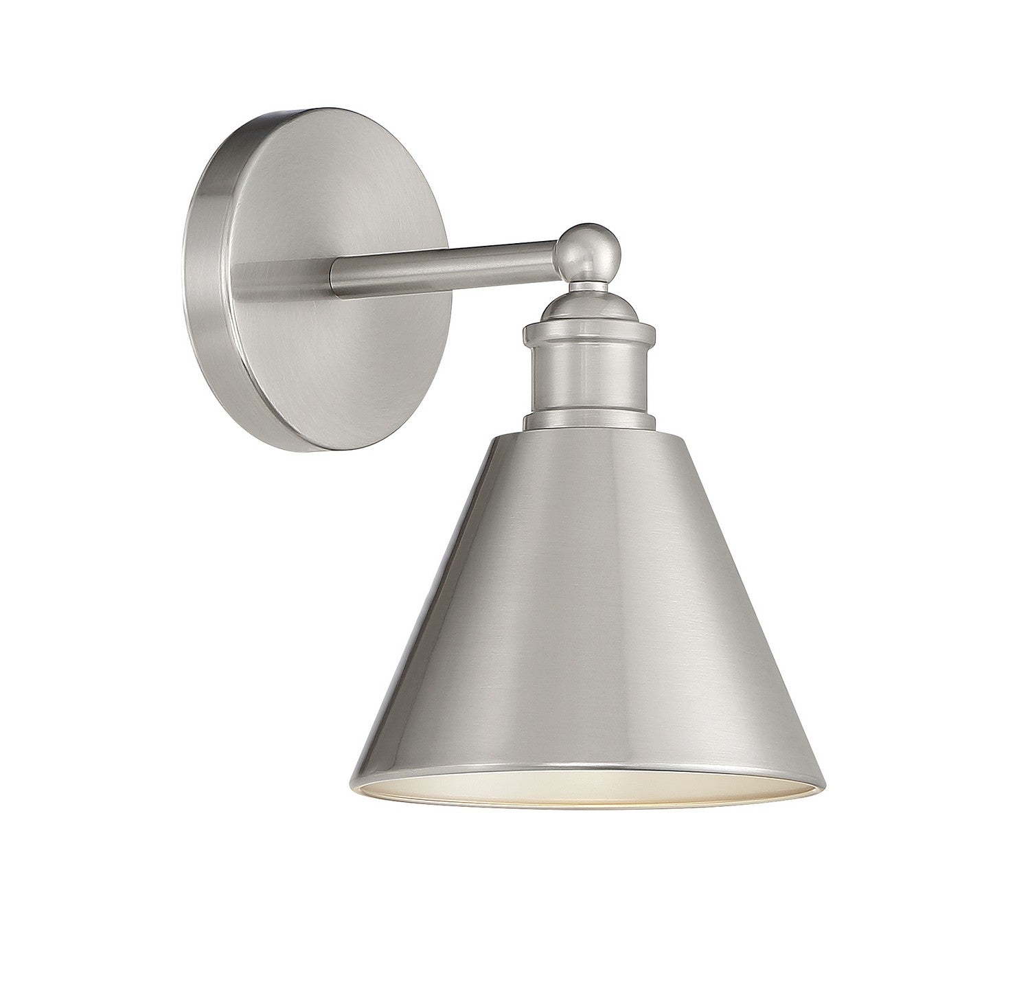 Meridian M90087BN One Light Wall Sconce in Brushed Nickel