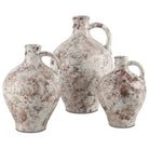 Currey and Company - 1200-0716 - Sculpture - Marne - Brown/Off-White