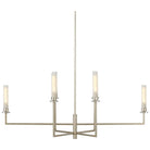 Currey and Company - 9000-1093 - Six Light Chandelier - Courante - Champagne/Frosted White