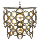 Currey and Company - 9000-1106 - Six Light Chandelier - Mauresque - Bronze Gold/Contemporary Gold Leaf
