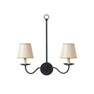 Currey and Company 0900-0029 Tole Tapered Chandelier Shade in Cream