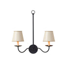 Currey and Company 0900-0029 Tole Tapered Chandelier Shade in Cream