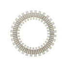 Currey and Company - 1000-0145 - Mirror - Glasdele - Antique Brass/White/Mirror