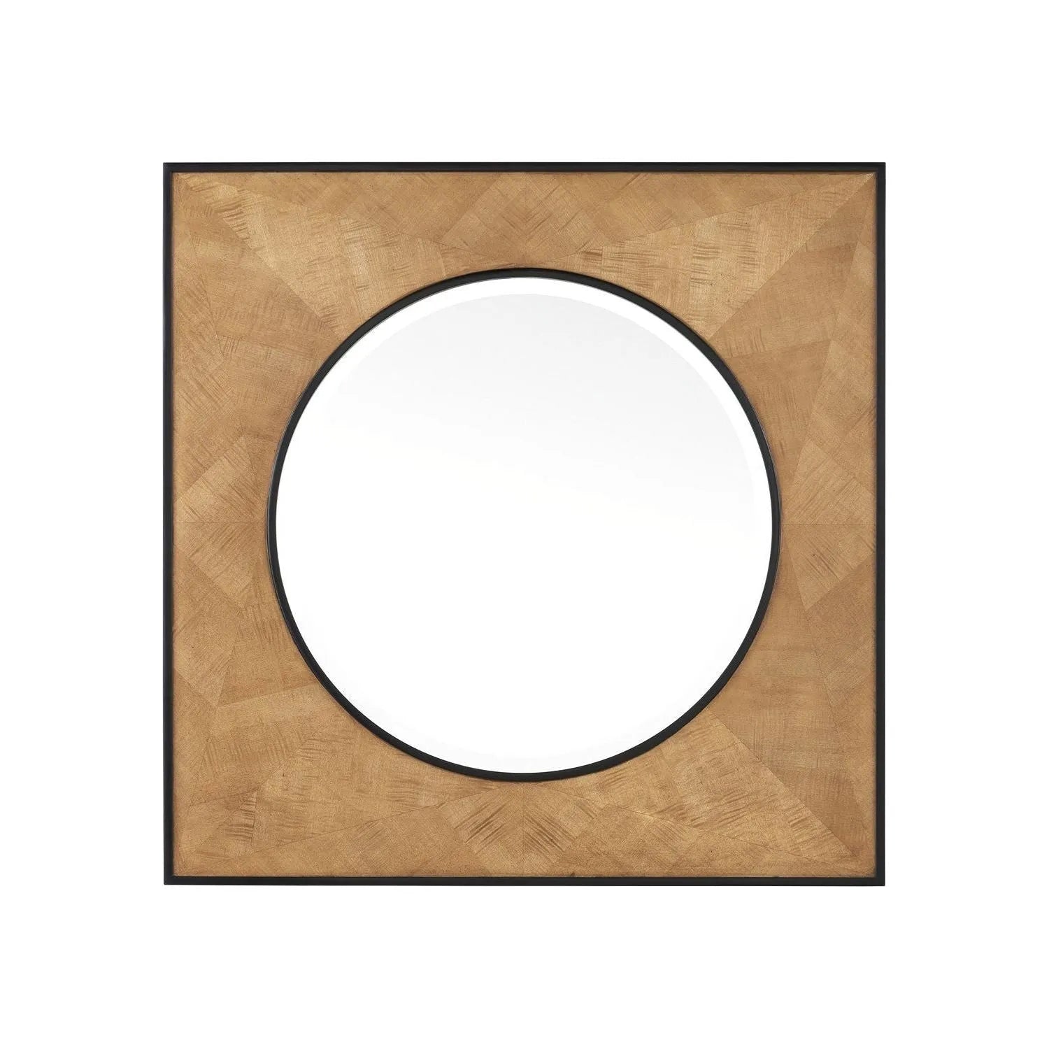 Currey and Company - 1000-0147 - Mirror - Kallista - Taupe/Black/Mirror