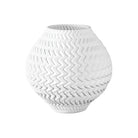Currey and Company - 1200-0789 - Vase - Plisse - White
