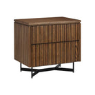 Currey and Company - 3000-0274 - Nightstand - Indeo - Morel Brown/Black