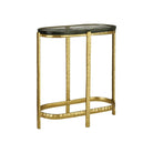 Currey and Company - 4000-0158 - Side Table - Acea - Gold/Clear