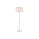 Currey and Company - 8000-0153 - One Light Floor Lamp - Monica - White