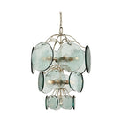 Currey and Company - 9000-1100 - 13 Light Chandelier - Rovigo - Clear/Silver Leaf