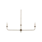 Currey and Company - 9000-1128 - Two Light Chandelier - Nottaway - Pyrite Bronze