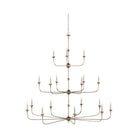 Currey and Company - 9000-1130 - 18 Light Chandelier - Nottaway - Pyrite Bronze