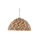 Currey and Company - 9000-1167 - One Light Pendant - Medley - Natural/Tan/Black/Coco Cream