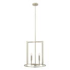 Meridian M7044BN Four Light Pendant in Brushed Nickel
