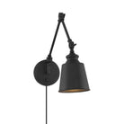 Meridian M90089MBK One Light Wall Sconce (Set of 2) in Matte Black