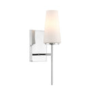 Meridian M90115CH One Light Wall Sconce in Chrome