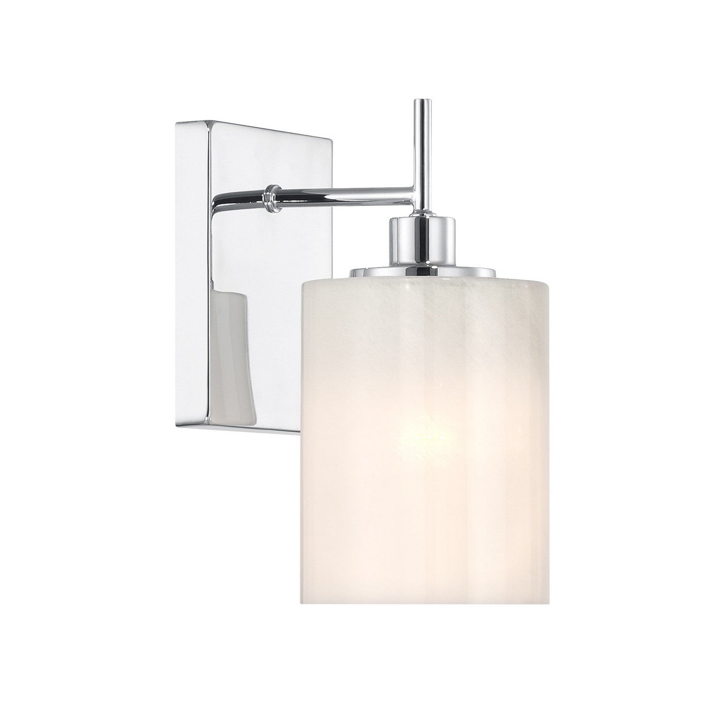 Meridian M90116CH One Light Wall Sconce in Chrome