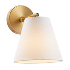 Meridian M90119NB One Light Wall Sconce in Natural Brass