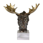 Uttermost - 18187 - Sculpture - Moose Bust - Bronze