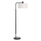 Uttermost - 30477 - One Light Floor Lamp - Richie - Satin Black
