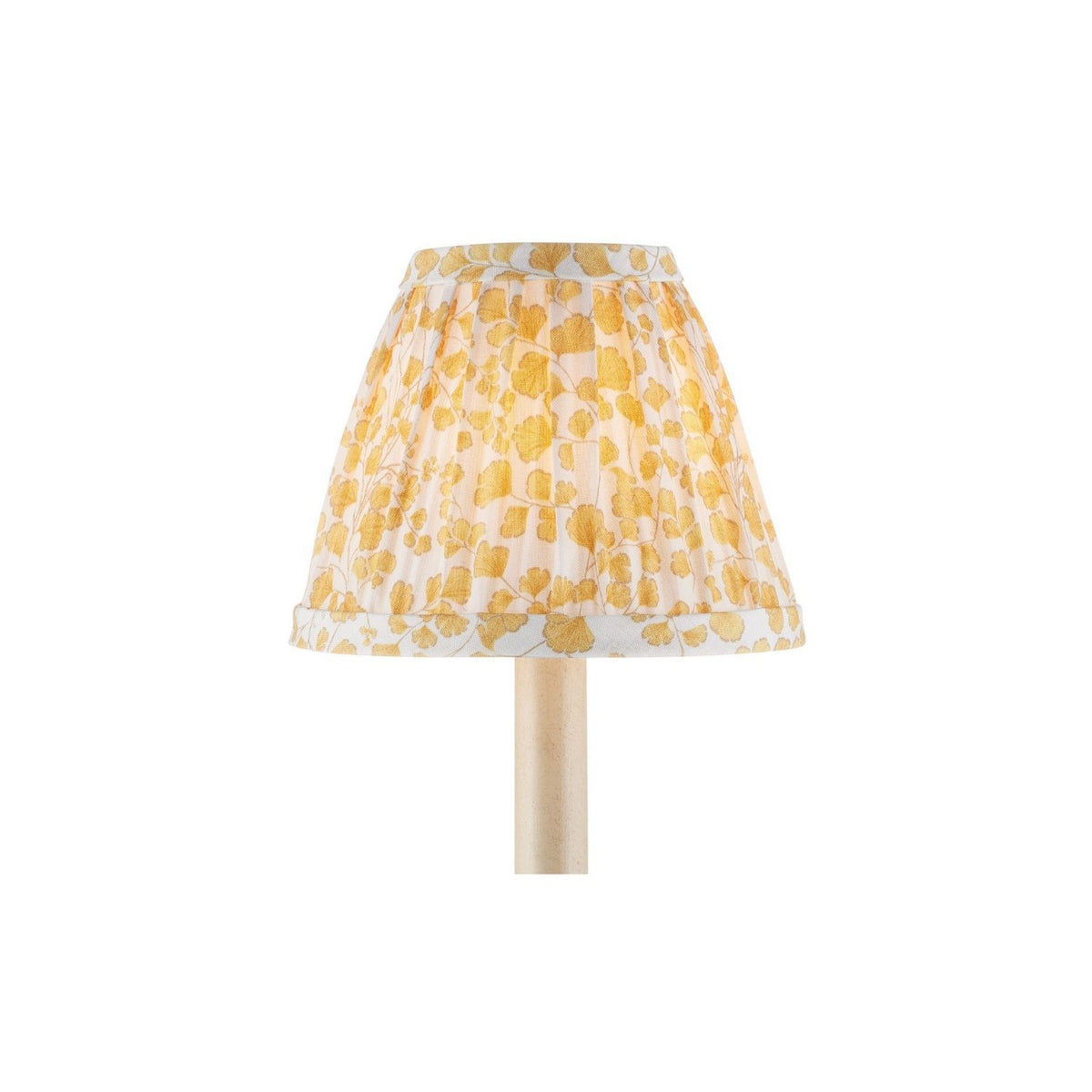 Currey and Company 0900-0046 Maiden Fern Shade in Yellow/Ivory