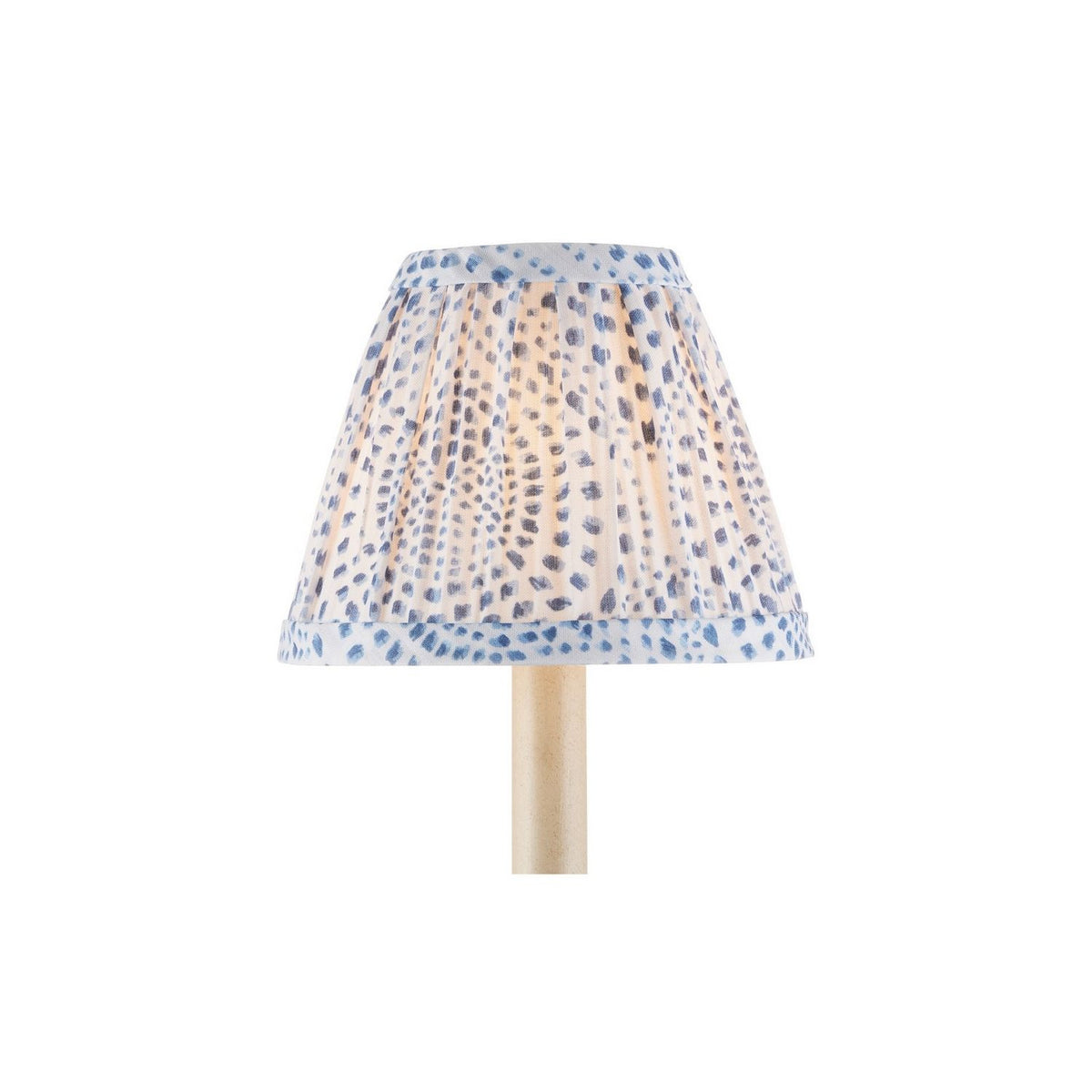 Currey and Company 0900-0050 Lenore Shade in Blue/Ivory
