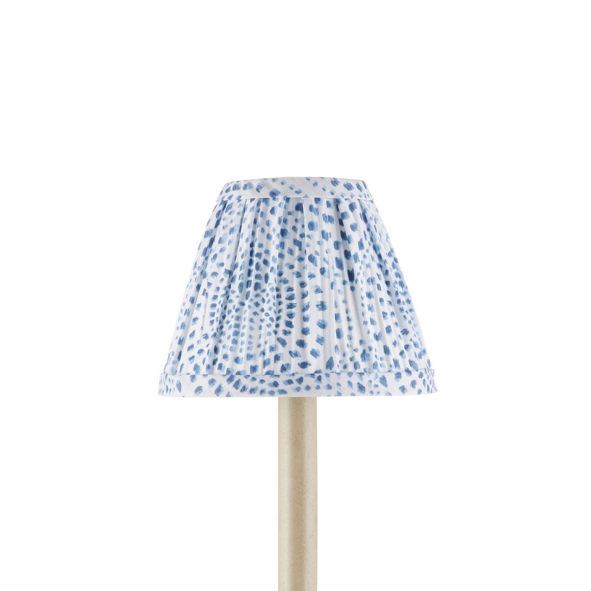Currey and Company 0900-0050 Lenore Shade in Blue/Ivory