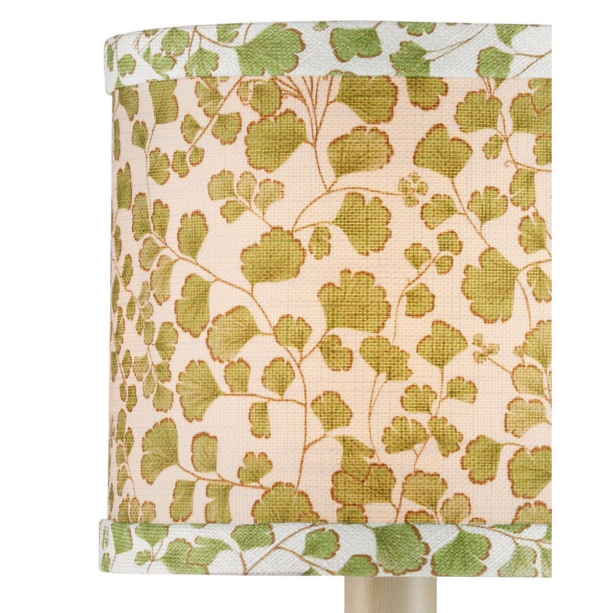 Currey and Company 0900-0057 Maiden Fern Shade in Green/Ivory