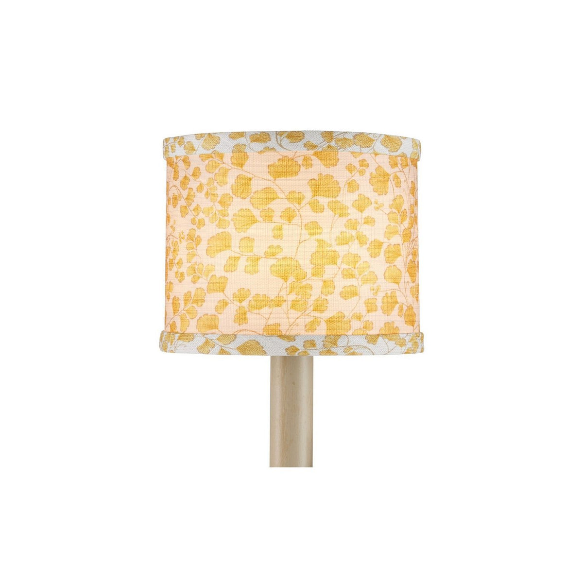 Currey and Company 0900-0058 Maiden Fern Shade in Yellow/Ivory