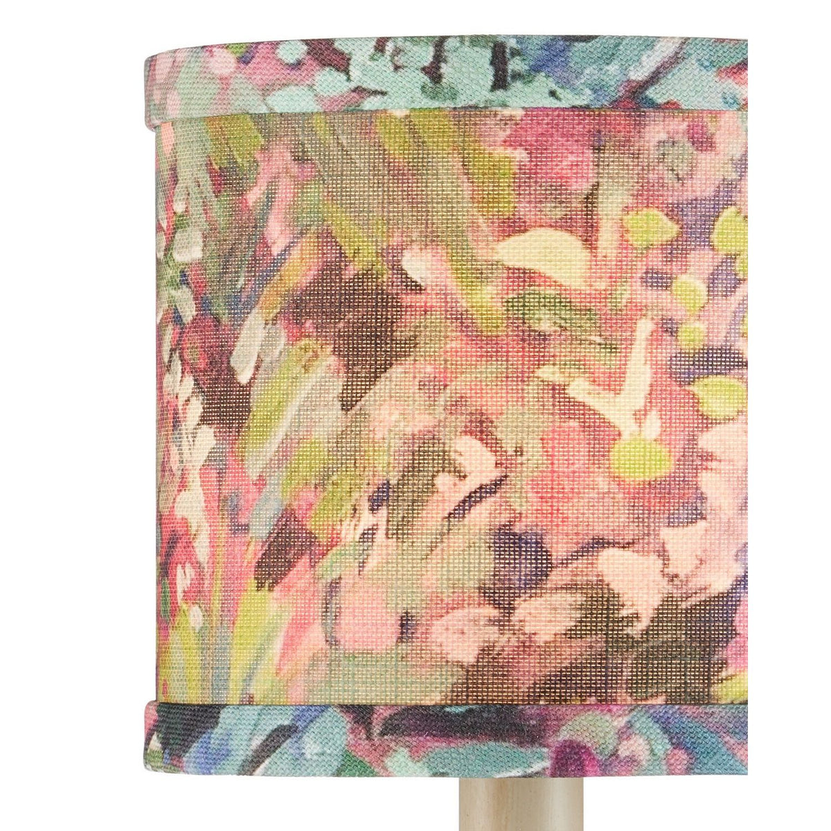 Currey and Company 0900-0059 Wildflower Shade in Magenta/Green/Blue