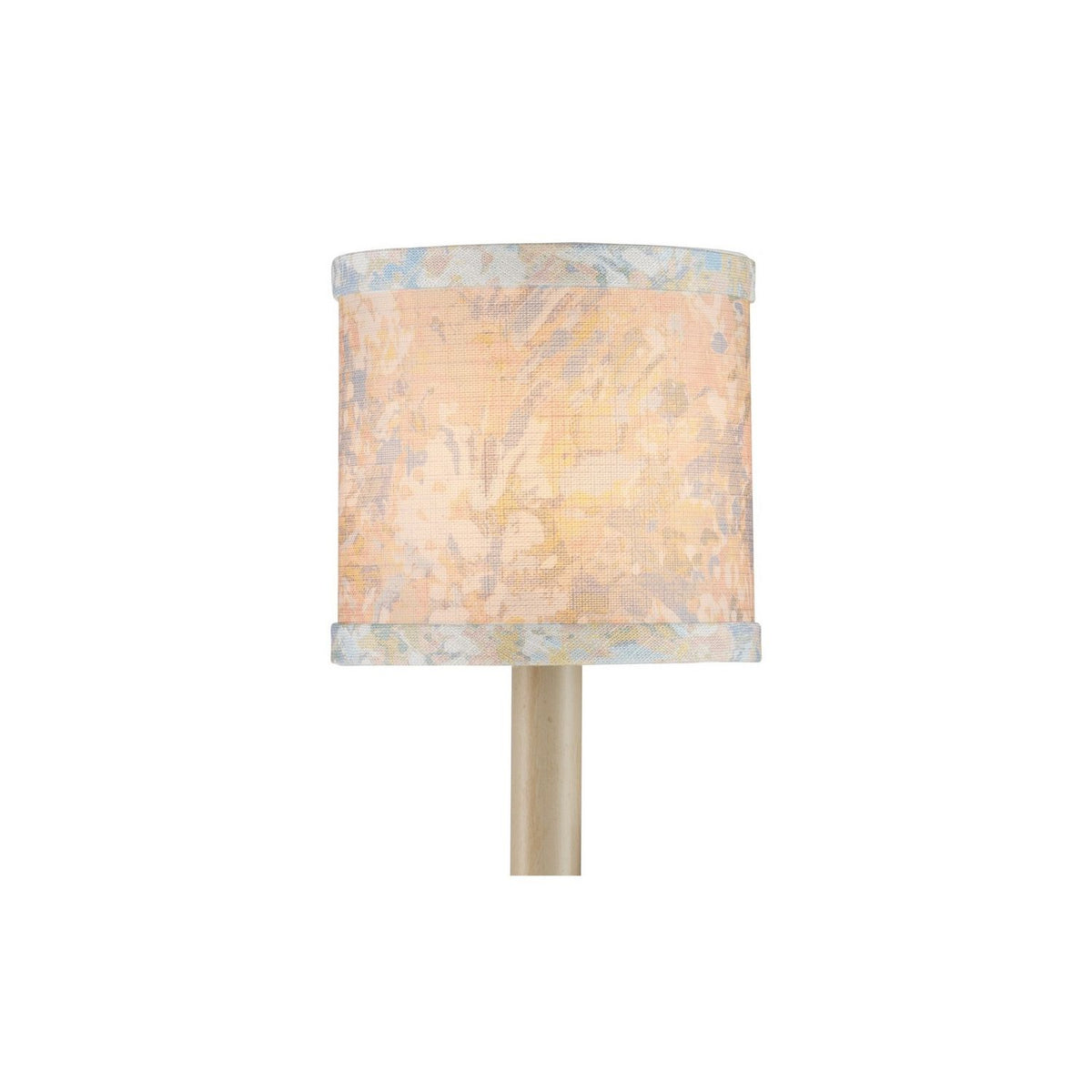 Currey and Company 0900-0060 Wildflower Shade in Pastel Blue/Pastel Pink/Ivory