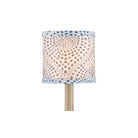 Currey and Company 0900-0063 Lenore Shade in Blue/Ivory