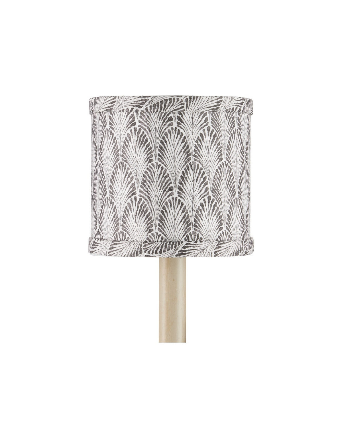 Currey and Company 0900-0066 Plume Shade in Stone/Ivory