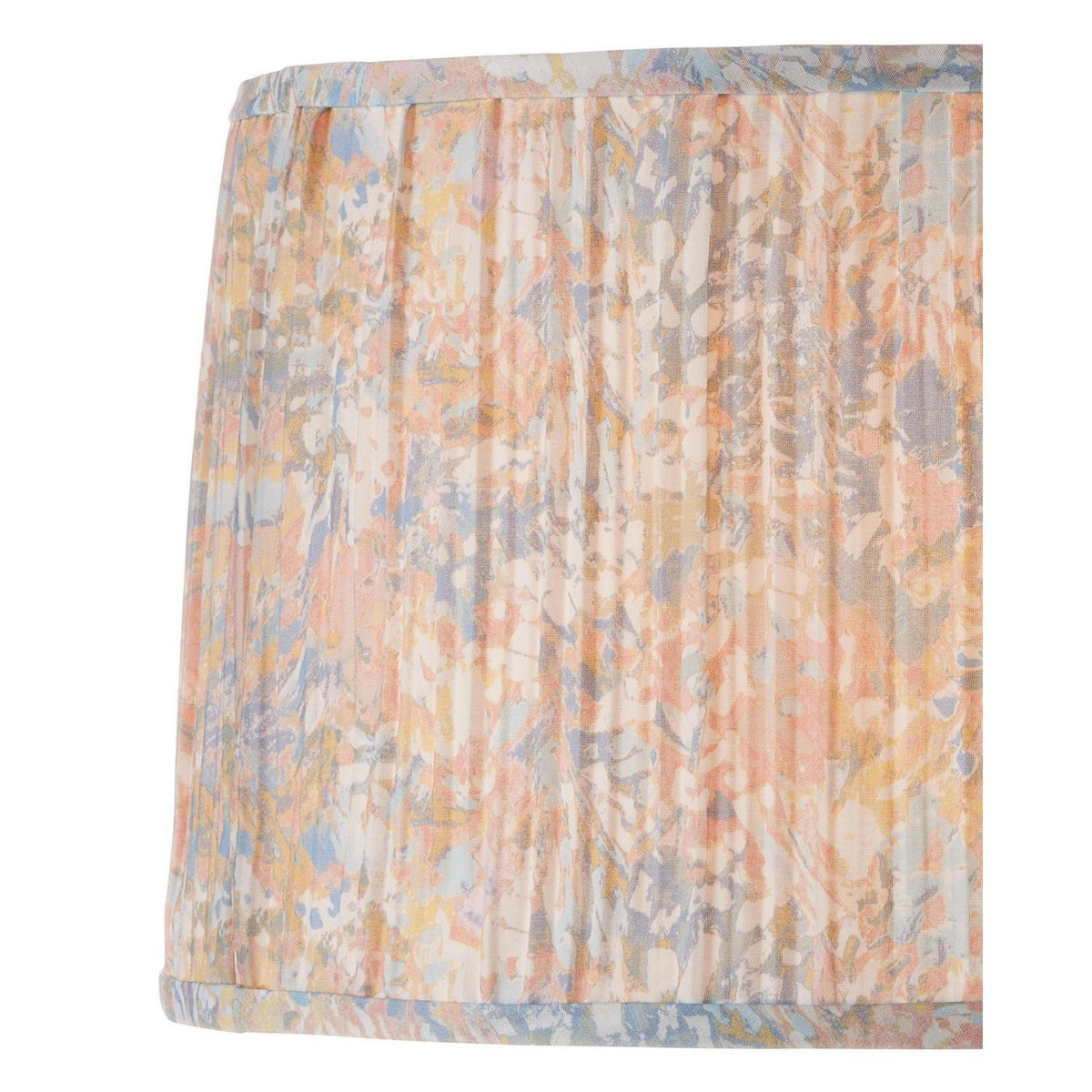 Currey and Company 0900-6004 Wildflower Shade in Pastel Blue/Pastel Pink/Ivory