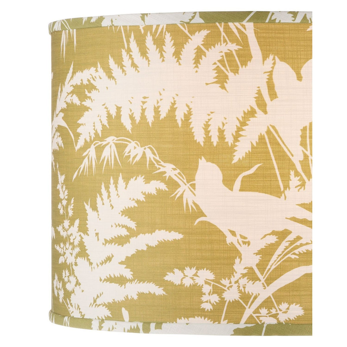 Currey and Company 0900-6007 Aviary Shade in Moss/Ivory