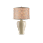 Currey and Company 0900-6013 Nomad Drum Lamp Shade in Beige/Ivory