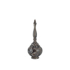 Currey and Company 1200-1051 Marbleized Turret Box in Marbleized Brown